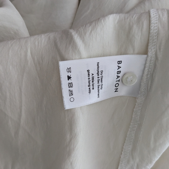 Babaton Cream Button Down Blouse - Picture 7 of 10